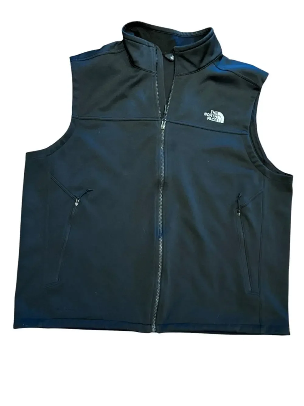 The North Face Windwall Men’s XXL Black Zip-Up Vest